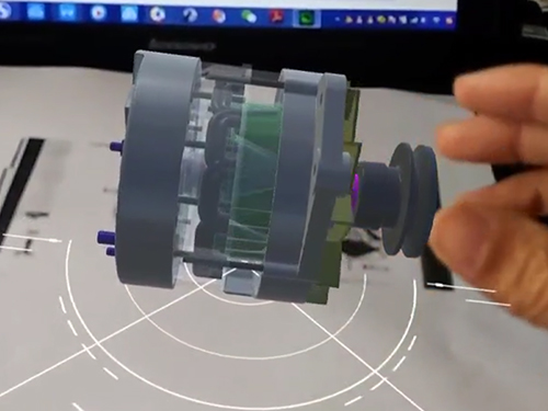 汽车电动机_VR版虚拟仿真教学软件