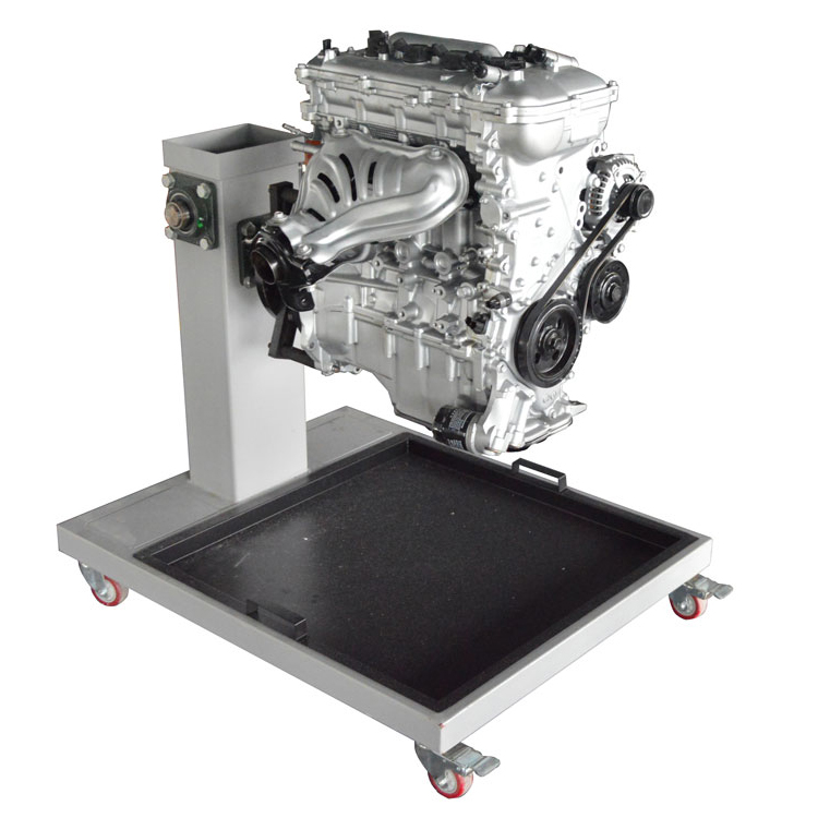 丰田卡罗拉1ZR发动机附拆装翻转架,汽车发动机实训台,汽车教学设备